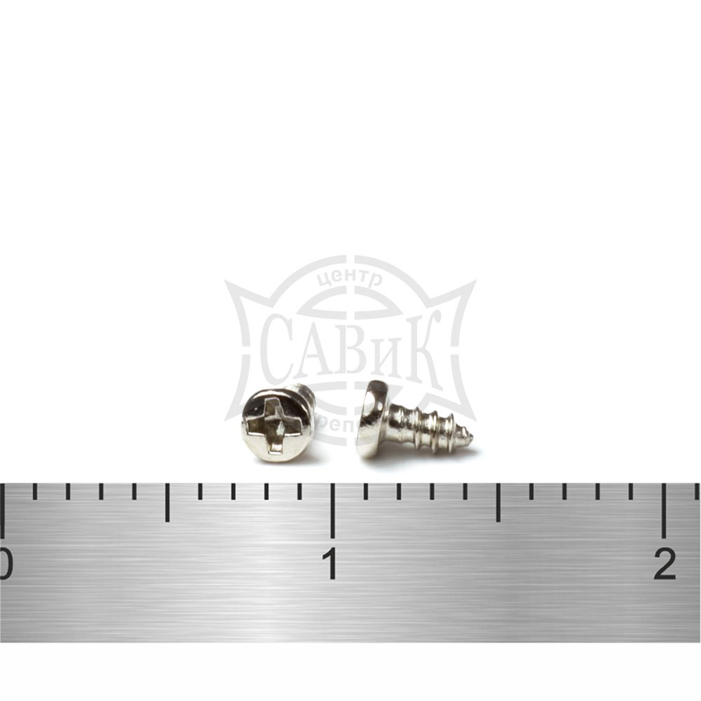 Фото Шуруп Din 7981 п/сф А2 микро острый 2,6х6