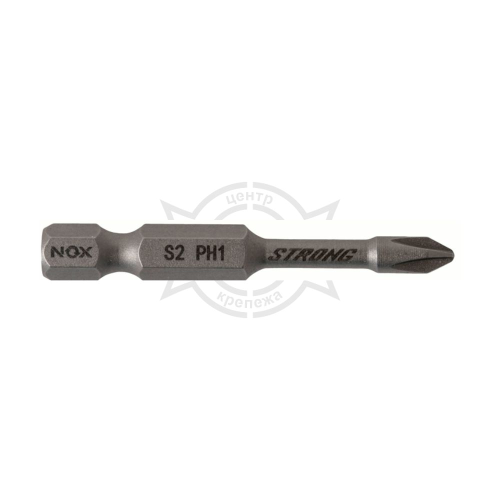 Фото (  9) Бита Ph 1х50 E6,3 torsion strong Nox (1)