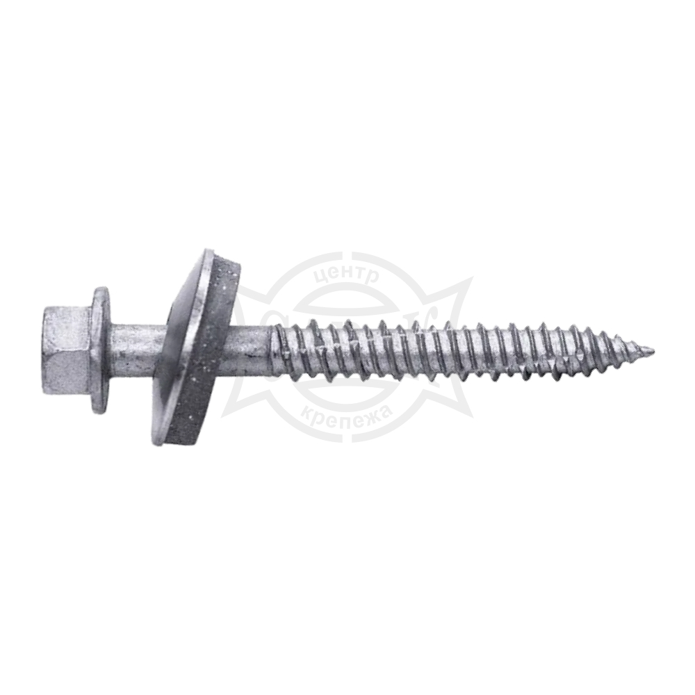 Фото Шуруп по бетону для сендвич-панелей HCC-R-S19 6,3х155 покр русперт Harpoon (1) 