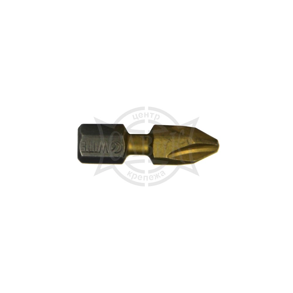 Фото В/А Бита Witte TIN Bit 1/4 титан PH 2х25 мм (1)