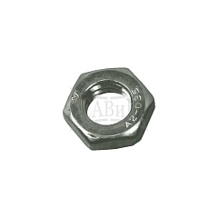 ГАЙКИ DIN439 НИЗКИЕ ШЕСТИГРАННЫЕ А2