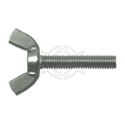Винт DIN 316 барашковый А2  10х1.5х16