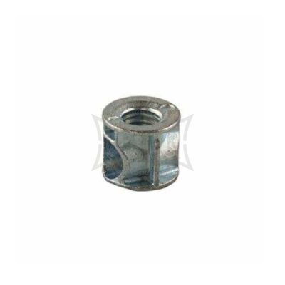 Бочонок стяжки конической d.15mm, h.13mm, M8 для 16 мм ДСП, отделка цинк (1)