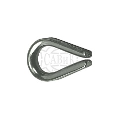 КОУШИ DIN6899 ДЛЯ СТАЛЬНЫХ КАНАТОВ А4 